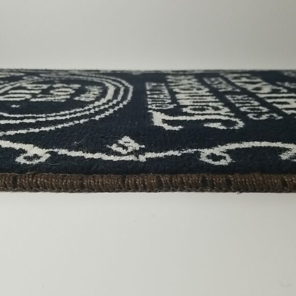 RARE VTG Jack Daniels Old No. 7 Rug 17x27 inch Tenn. Whiskey 90 Proof Door Mat - Picture 7 of 7